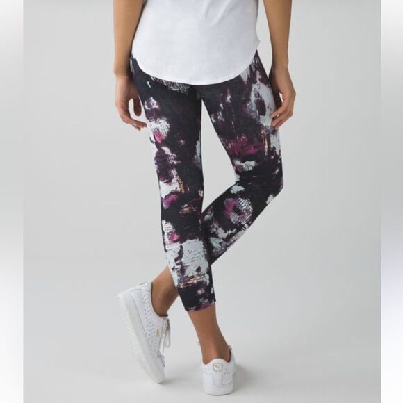 Lululemon Wunder Under Pant (Hi-Rise) - Kara Blossom Multi Size 8 - Picture 5 of 10